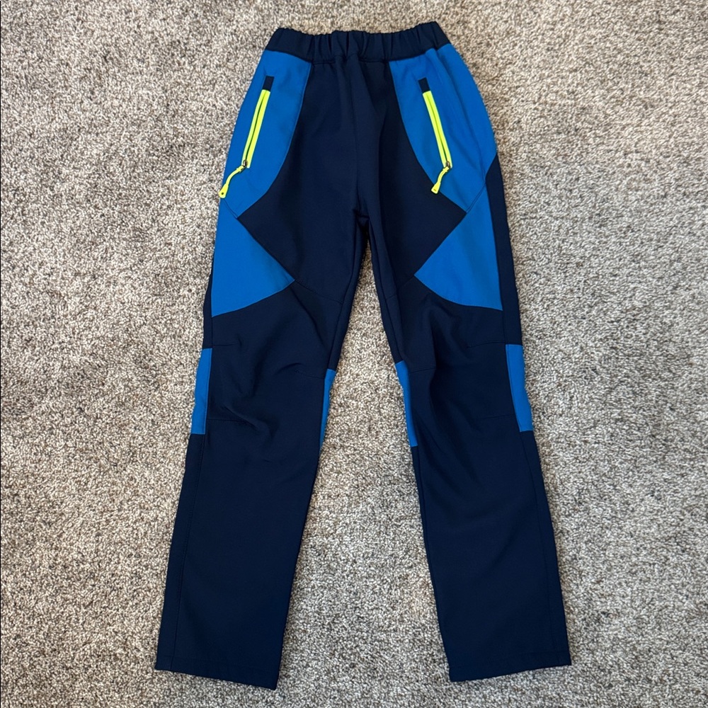 Kids fleece lined Snow/Hiking/Waterproof Pants size 6/7